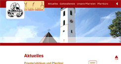 Desktop Screenshot of oberalteich-parkstetten.de